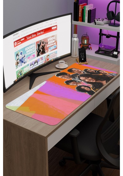 Never Have I Ever V5 90x40 Xxl Gaming Kauçuk Kaymaz Taban Mouse Pad Fare Altlığı