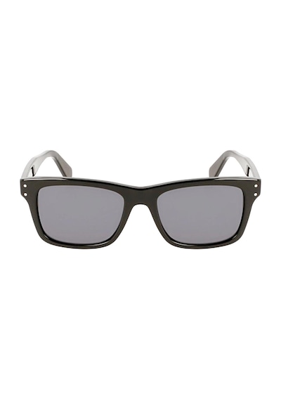 Salvatore Ferragamo Sf 1039s 001 54 Unisex Dikdörtgen Siyah Kemik Güneş Gözlüğü