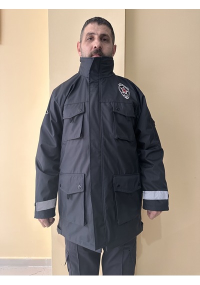 Erkek Yeni Yasa Kamu Personel Özel Güvenlik Kışlık Tekli Kaban