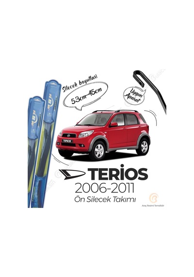 Daihatsu Terios Ön Silecek Takımı (2006-2012) RBW Hibrit