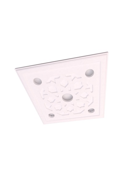 Motifpiyer spotlu gizli ışıklı tavan göbeği sgt-14-5 60X60X4.5cm