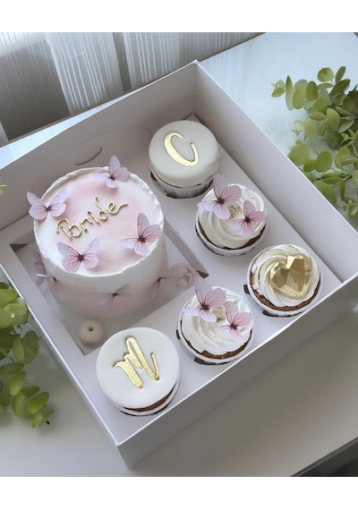 5+1 Bento&cupcake Kutusu 25x25x10