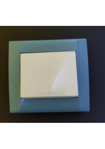 Makel Defne Anahtar Pastel Mavi Çerçeveli