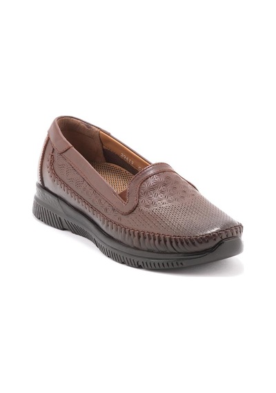 Forelli 29413 Eterna-G Taba Kadın Comfort Deri Ayakkabı