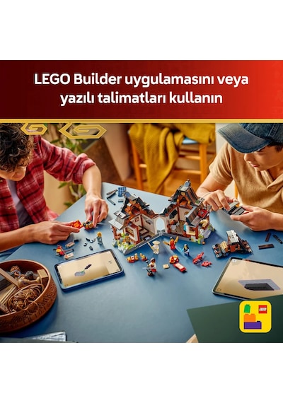 LEGO® NINJAGO® Dört Silah Demircisi 15. Yıl Dönümü 71858 - 14 Yaş ve Üzeri için 6 Minifigür İçeren Oyuncak Yapım Seti (1259 Parça)