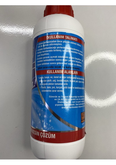 Handiron Banyo Wc Lavabo Açıcı Tıkanıklık Giderici 2000 Gr N11.9047