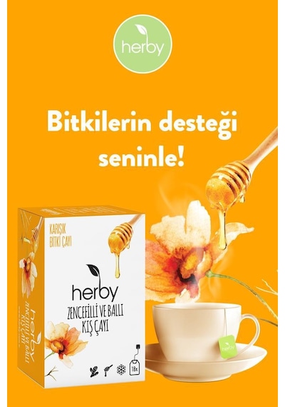 Destek Paketi Defense Ginger Shot 12'li Paket + Zencefilli Ballı Kış Çayı