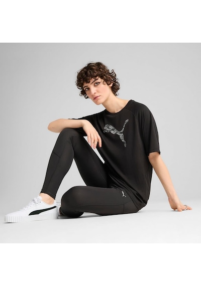 Puma Evostrıpe Relaxed Tee Kadın T-shirt SIYAH