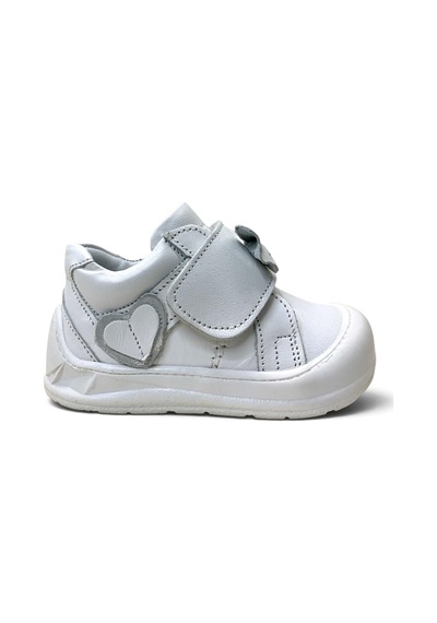 Tuğba Ortopedi 311 Kız Bebek Deri İlk Adım Sneaker Beyaz