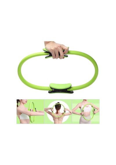 Multiflexpro 40 Cm Pilates Çemberi Tutamaçlı Yoga Ring Yeşil