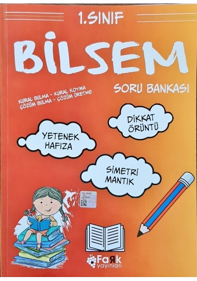 Bilsem 1. Sınıf Soru Kitabı  -  Tacettin Kandemir  -  Fark Yayınları