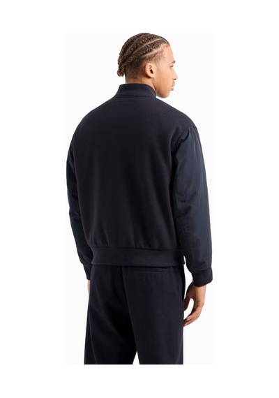 Armani Exchange Lacivert Erkek Fermuarlı Düz Ceket 6dzb32 Zn5pz 1510