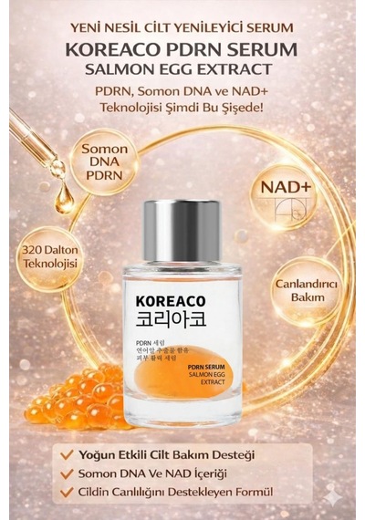Somon Dna Pdrn Glass Skin Nad+ Cildi Gençleştirmeye Yardımcı Yüz Serumu 30 Ml - 852001025