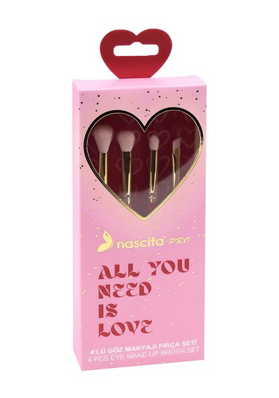 Nascita Love 4lü Göz Makyajı Fırça Seti - 114