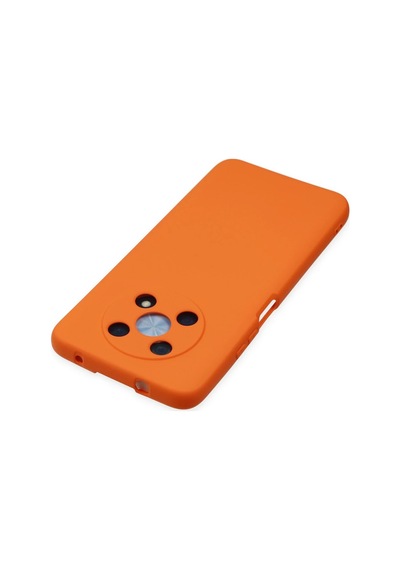 Cosmotex Newface Huawei Nova Y90 Kılıf Nano İçi Kadife Silikon - Turuncu