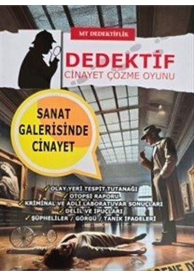 Dedektiflik Cinayet Çözme Oyunu - Sanat Galerisinde Cinayet / ...