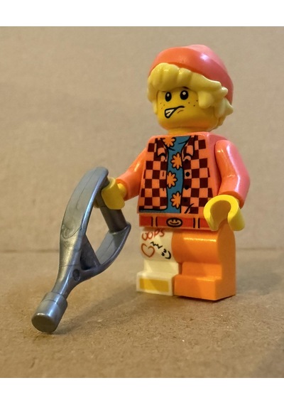 Orjinal Lego Minifigür Leg İn Cast Fan