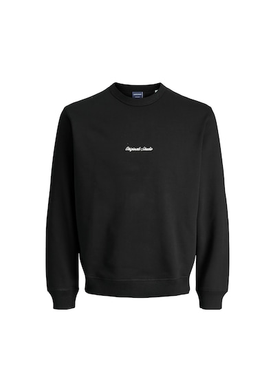 Jack & Jones Norrebro Erkek Siyah Sweatshirt 12282893-b Siyah