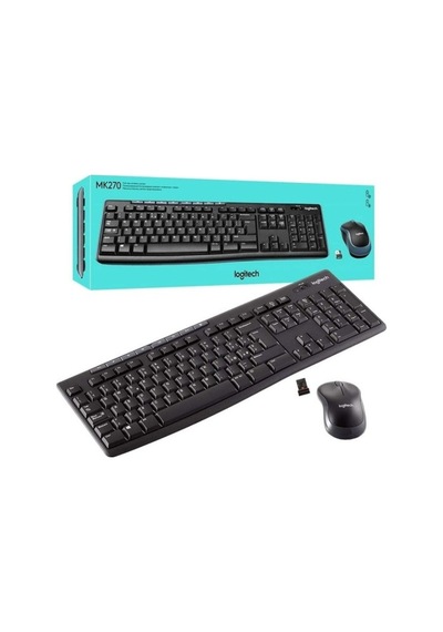 Logitech Mk270 Kablosuz Klavye Mouse Set 920-004525