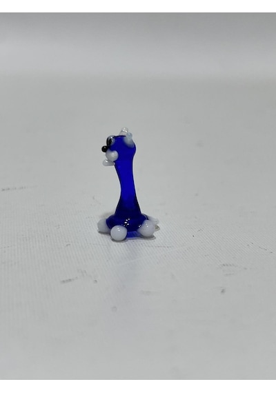 El Yapımı Mini Murano Cam Kedi Biblo A170-02