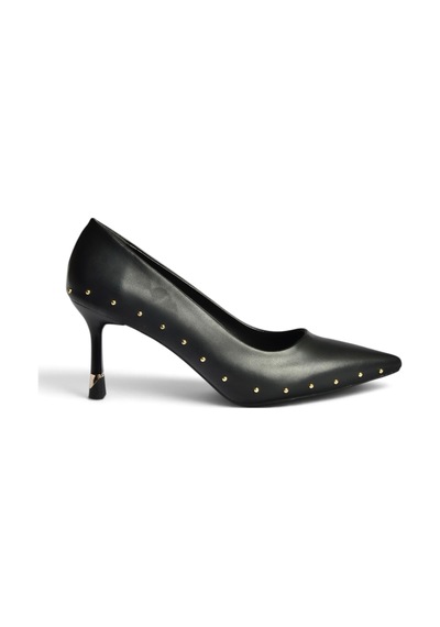 Fox Shoes Z308400409 Siyah İnce Topuklu Pimli Kadın Ayakkabı