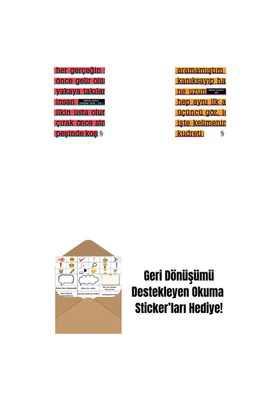 Yenilgiler Tarihi + Altı + Okuma Sticker'ları