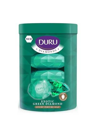 Ayrex Duru Diamonds Exotic Green Sabun 90gramx4 Diğer