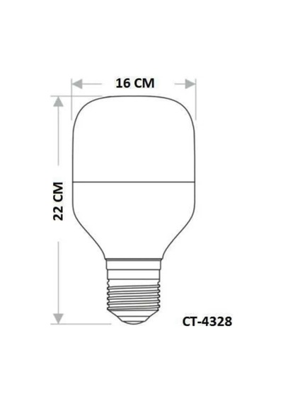 Cata Ct-4328 Torch E27 Duylu 65 Watt Led Tasarruflu Ampul Beyaz