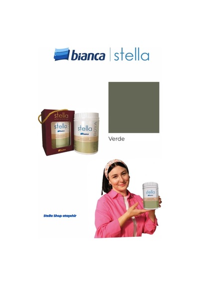 Stella Su Bazlı Saf Akrilik Boya 500ml - Verde