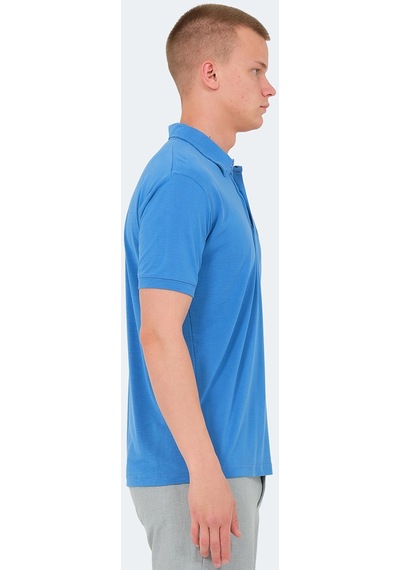 Slazenger KATSURO Erkek Polo Yaka Koyu Mavi Tişört