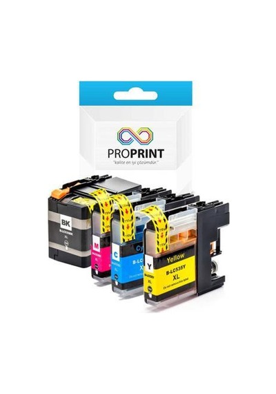 Brother Lc535Xl Lc539Xl Uyumlu Kartuş Seti Dcp J105