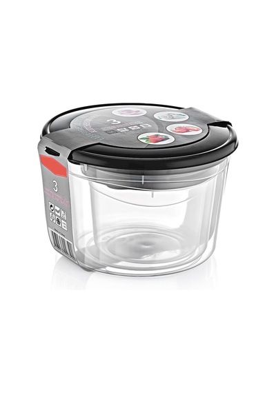 Yuvarlak Metal Saklama Kabı Erzak Saklama Kabı - Organizer Kutu 14 Cm X 12 5 Cm Azura Coffee Diğer