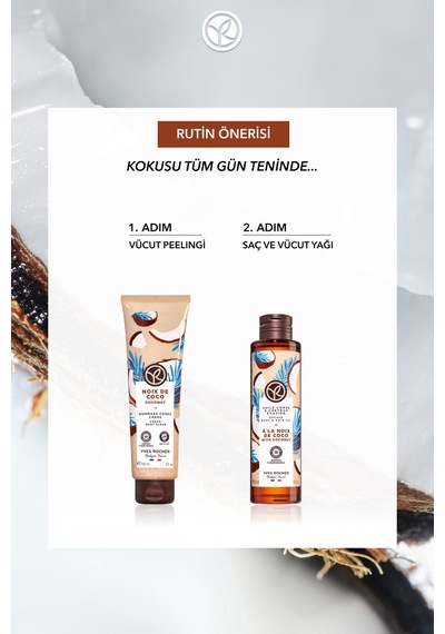 Yves Rocher Krem Dokulu Vücut Peelingi-arındırıcı Yumuşatıcı Tropikal Hindistan Cevizi-sls,sles İçermez,vegan-15 150 Ml