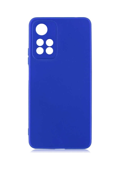 Noktaks - Redmi Note 11 Pro Plus 5g Uyumlu - Kılıf Mat Soft Esnek Premier Silikon Kapak - T19697 - Saks Mavi Saks Mavi