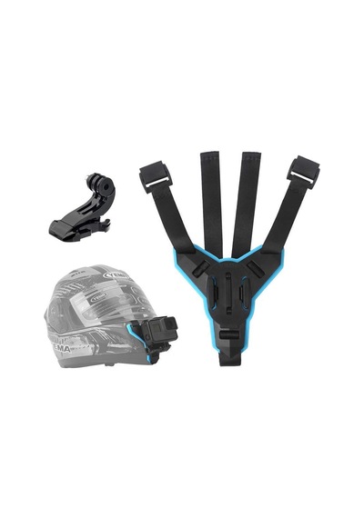 Telesın Motosiklet Kask Tutucu, Kavisli Çeneli, Hero 12/11/10/9/8/7/6, Osmo Action, Insta360 İçi Sku: Zeusstkc27bc96d62
