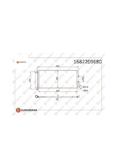 Erp Klıma Radyatoru Lınea 1.3 Jtd 1.6 Mjtd 1.4 Tjet 07- Eurorepar 1682209680