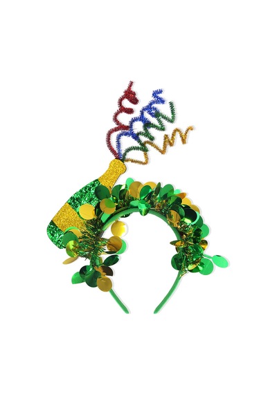St. Patrick's Day Head Bandı Dekoratif Headress Kadınlar İçin Sevimli Moda Saç Çember Saç Aksesuarları Çok Renkli