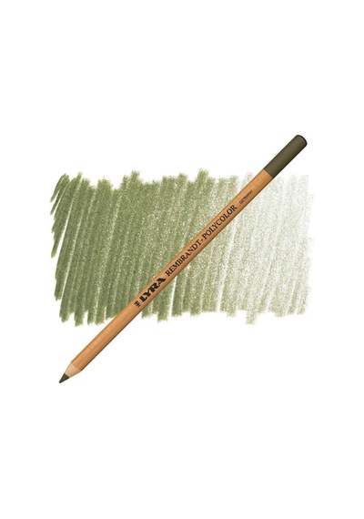 Rembrandt Polycolor Kuru Boya Kalemi Olive Green / 073 No Color