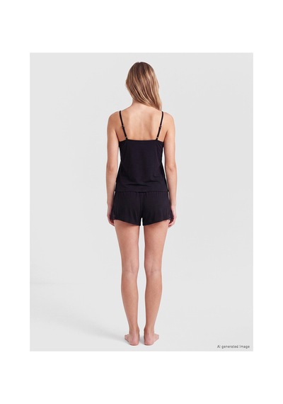 LC Waikiki Alıta Cıty Farkıyla Lcw Dream Siyah Düz Askılı Kadın Şortlu Pijama Takımı Siyah - 929536657 Siyah LC Waikiki Alıta Cıty Farkıyla Lcw Dream Siyah Düz Askılı Kadın Şortlu Pijama Takımı Siyah - 929536657 Siyah