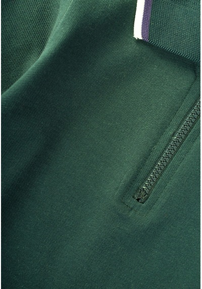Cigit Polo Yaka T-shirt 2-10 Yaş Haki Yeşil