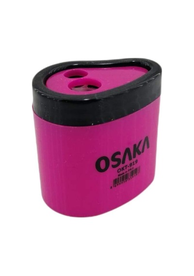 Osaka Pembe Çift Hazneli Damla Şekilli Kalemtraş