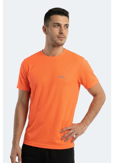 Slazenger Herrera Erkek Neon Turuncu Tişört