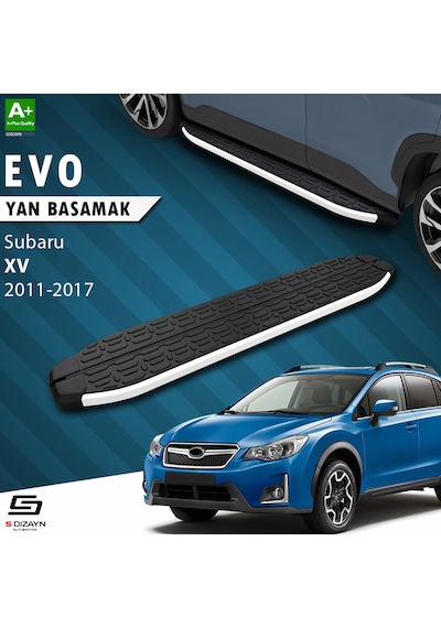 S-dizayn Subaru Xv Evo Aluminyum Yan Basamak 173 Cm 2011-2017