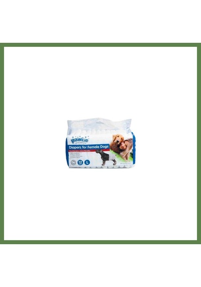 Pawise Köpek Alt Bağlama Pedi Large Siyah 12 Adet Hb006
