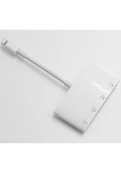 Ally Nk-1040 4in1 iPhone Uyumlu Lightning To Usb Kamera Adaptörü- 5775 Renkli