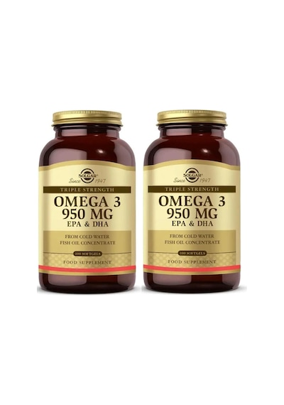 Solgar Omega-3 950 Mg 100 Kapsül 2 Adet