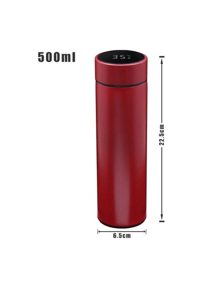 Buğz Sıcaklık Göstergeli Dijital Termos 500 Ml