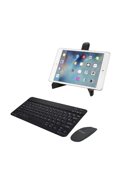 Microcase Huawei Matepad 11.5 2025 Tablet Uyumlu Tablet Çanta+türkçe Bluetooth Klavye +mouse+ Standı Al4383 Lacivert Omuz Çantası
