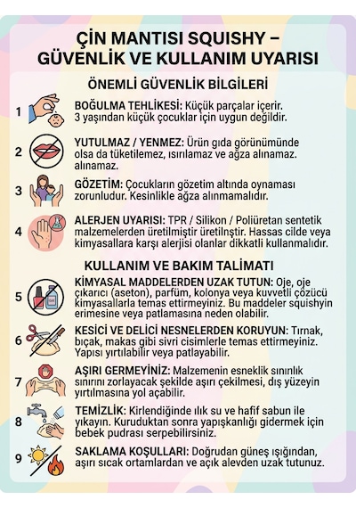 2 Adet Büyük Boy Çin Mantısı Squishy Yumuşacık Sürpriz Renkli Stres Oyuncağı