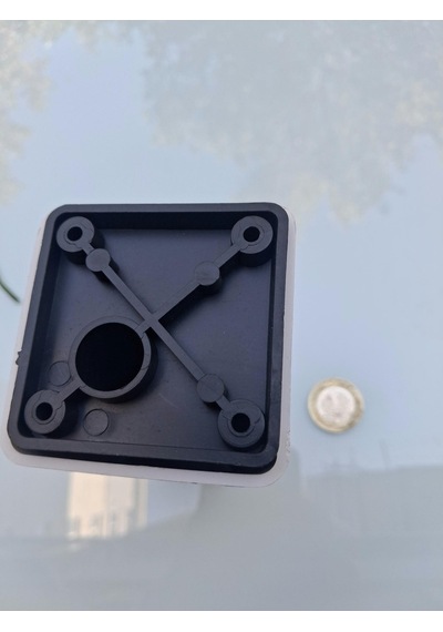 Ayak Hrd 90723 4 Adet Koltuk Kanepe Baza Beyaz Renk 14 Cm Yüksek Sert Plastik Vidalı